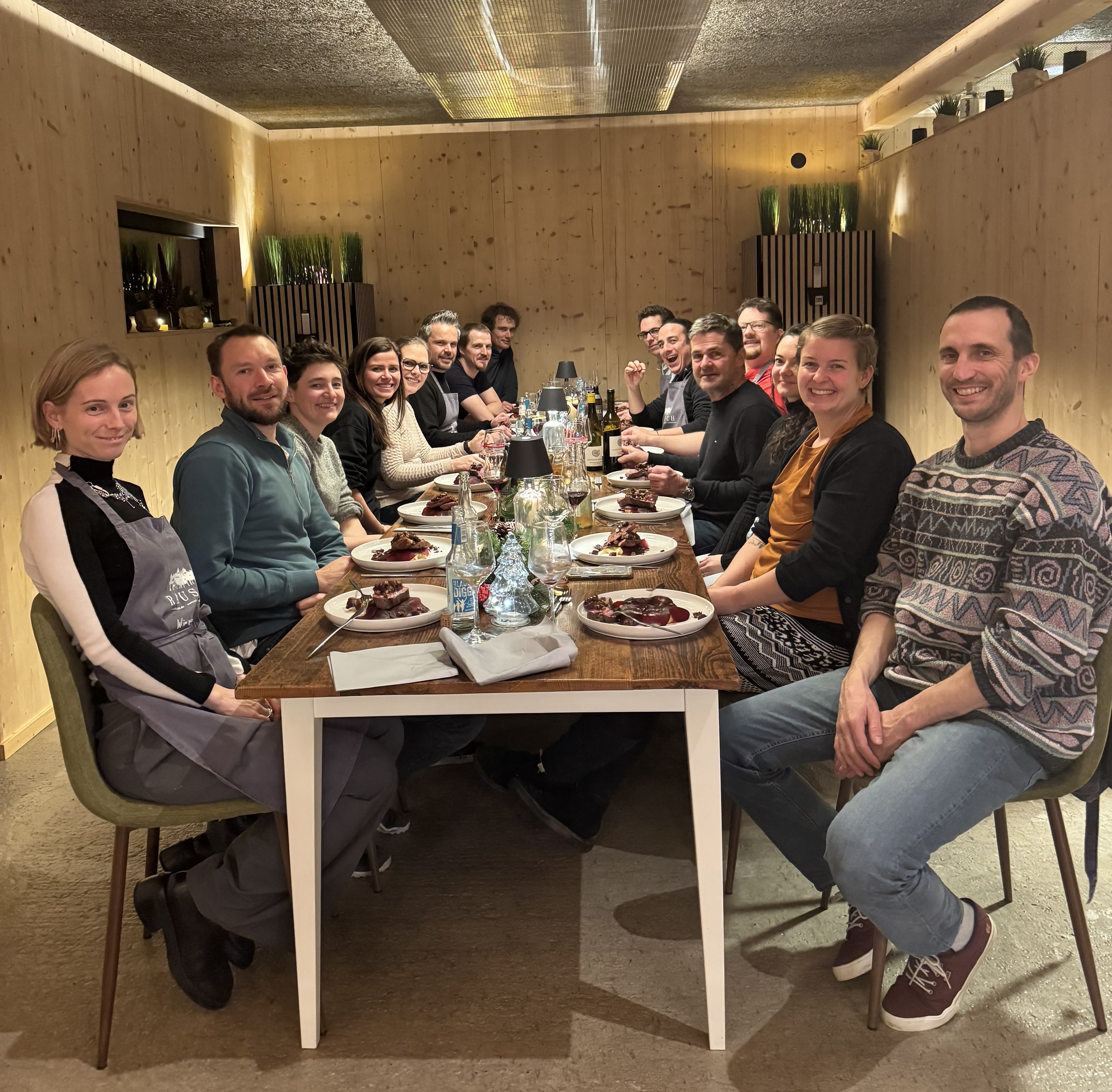 Eating together, watching together. We wish you happy holidays! Teaser