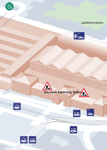 Interaktiven Bahnhofplan Zürich